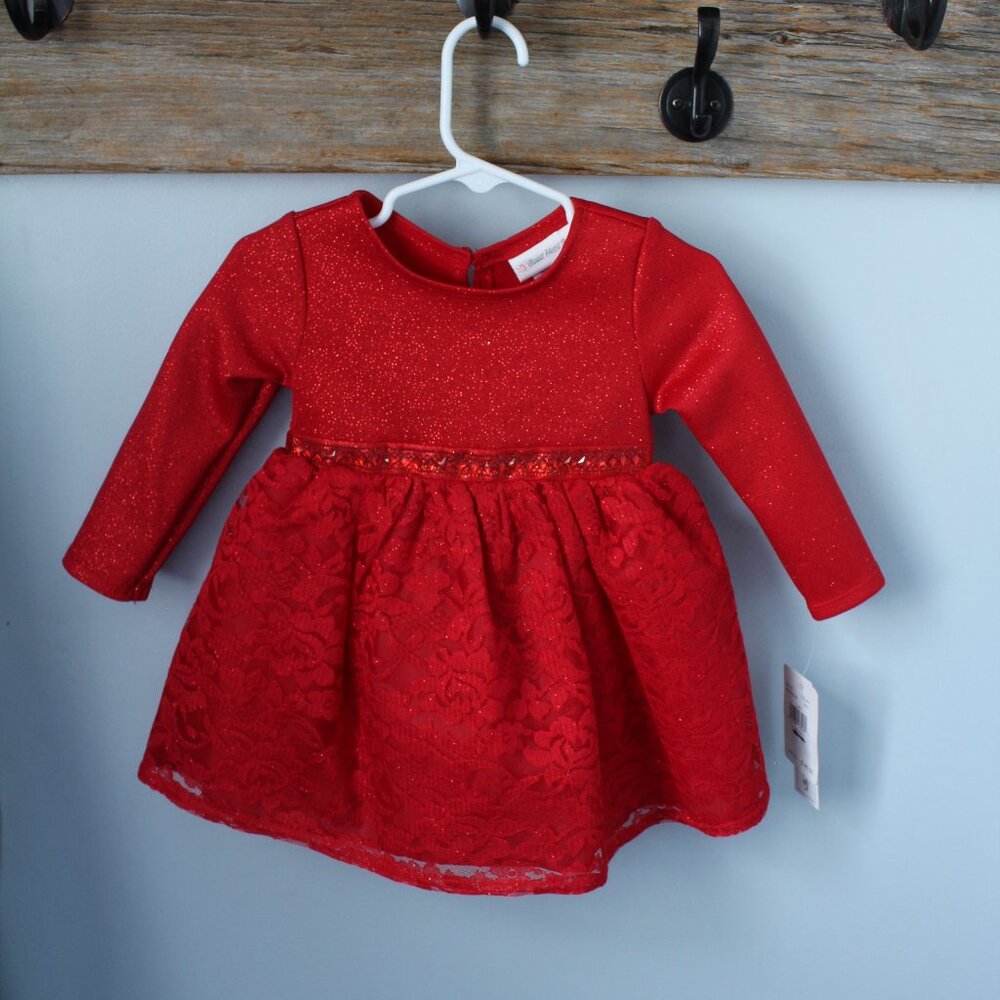 Sweet Heart Rose Size 18M Red Formal Dress